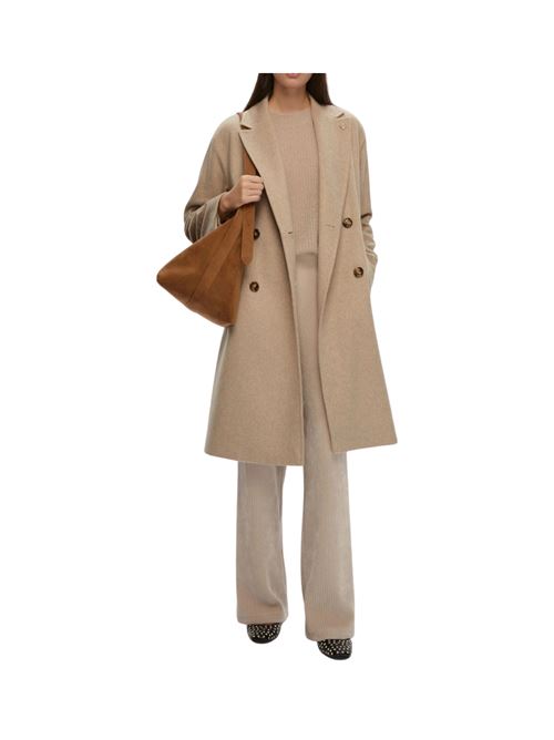 CAPPOTTO DOPPIO PETTO BIANCO SPORCO MARELLA EMME | ROLL001